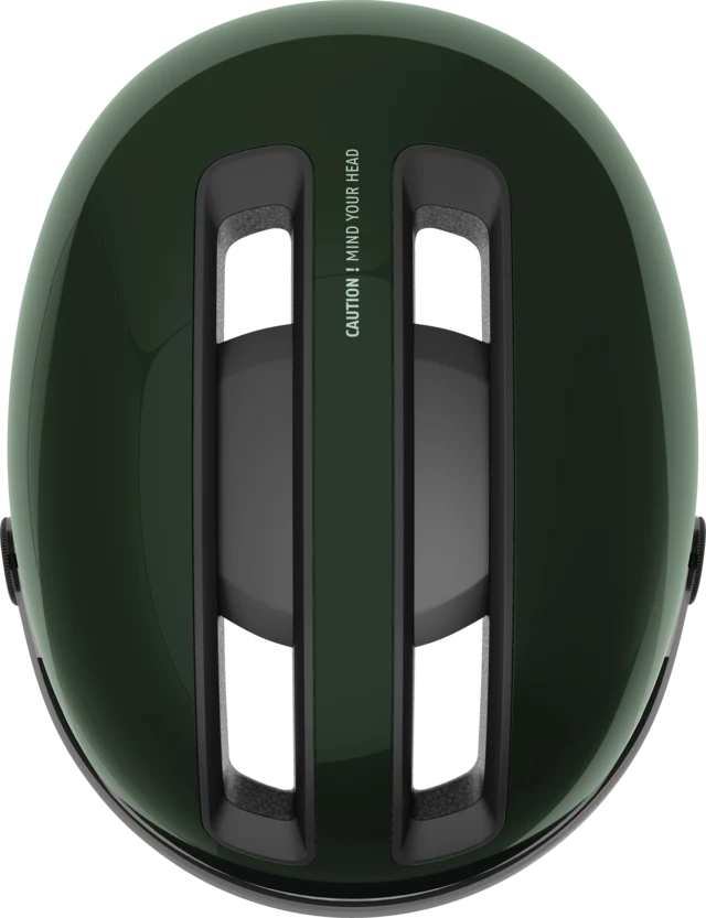 Abus HUD-Y ACE visor urban bike helmet with integrated lighting