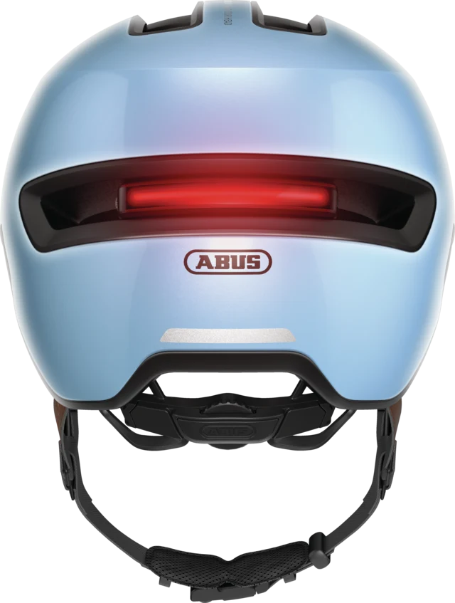 Abus HUD-Y ACE visor urban bike helmet with integrated lighting