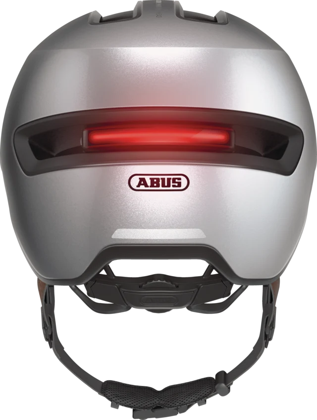 Abus HUD-Y ACE visor urban bike helmet with integrated lighting