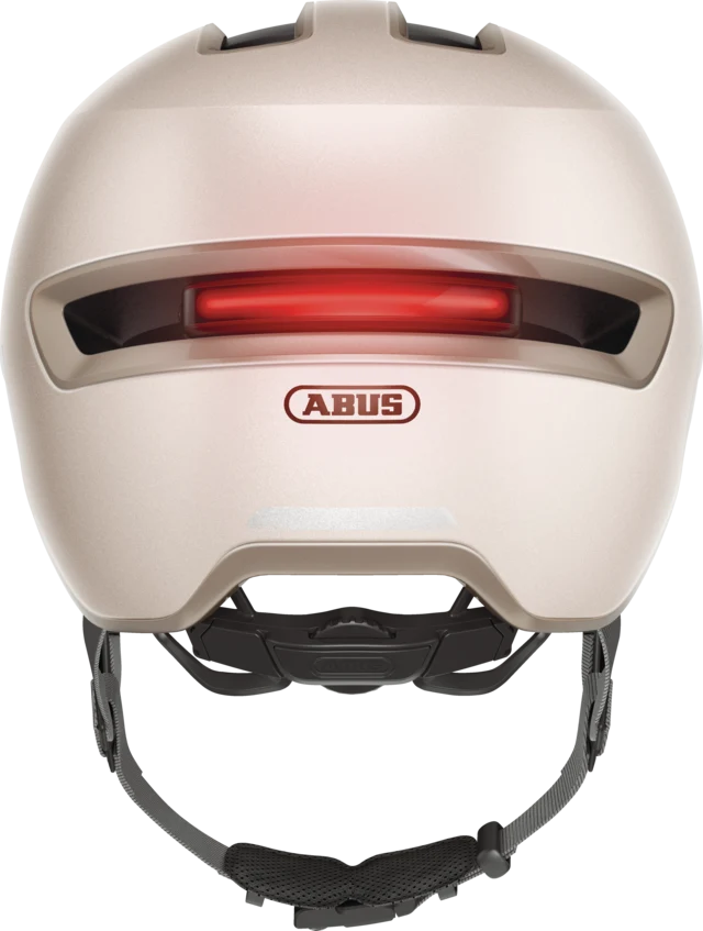 Abus HUD-Y ACE visor urban bike helmet with integrated lighting