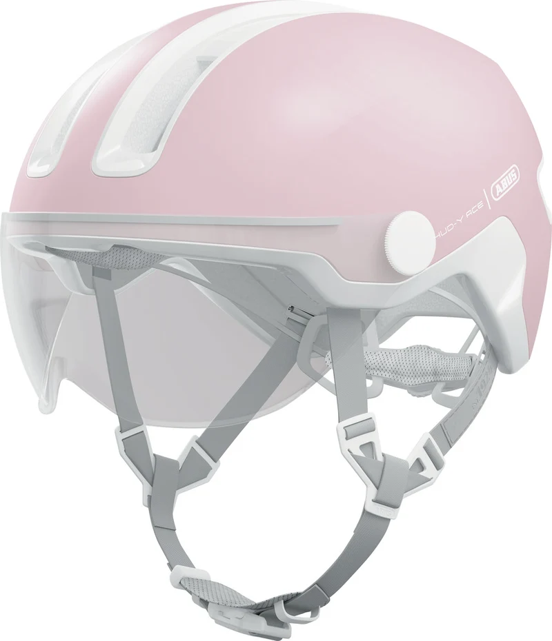 Abus HUD-Y ACE visor urban bike helmet with integrated lighting