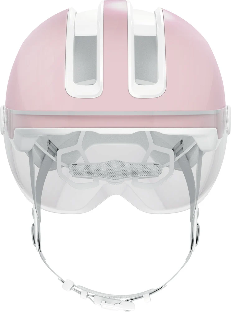Abus HUD-Y ACE visor urban bike helmet with integrated lighting
