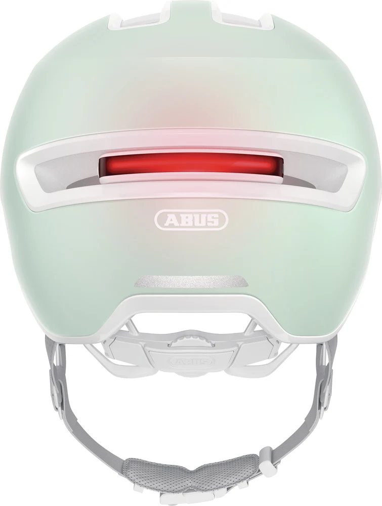 Abus HUD-Y ACE visor urban bike helmet with integrated lighting