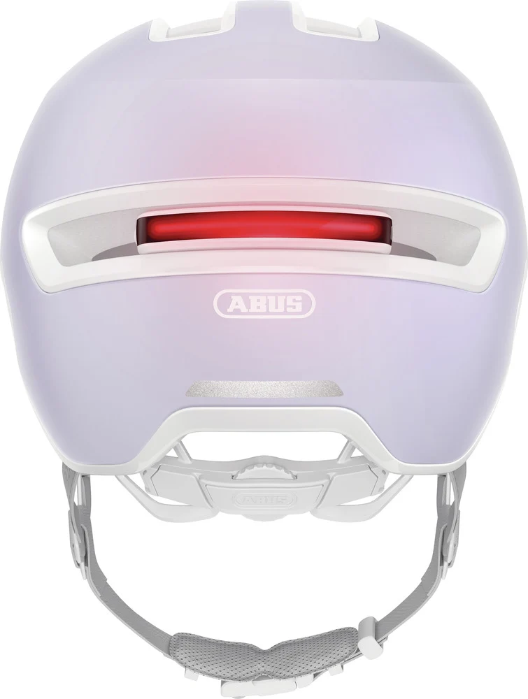 Abus HUD-Y ACE visor urban bike helmet with integrated lighting