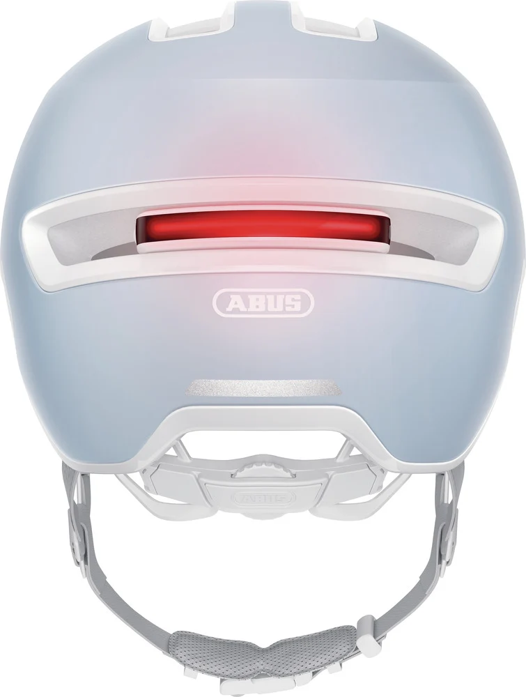 Abus HUD-Y ACE visor urban bike helmet with integrated lighting