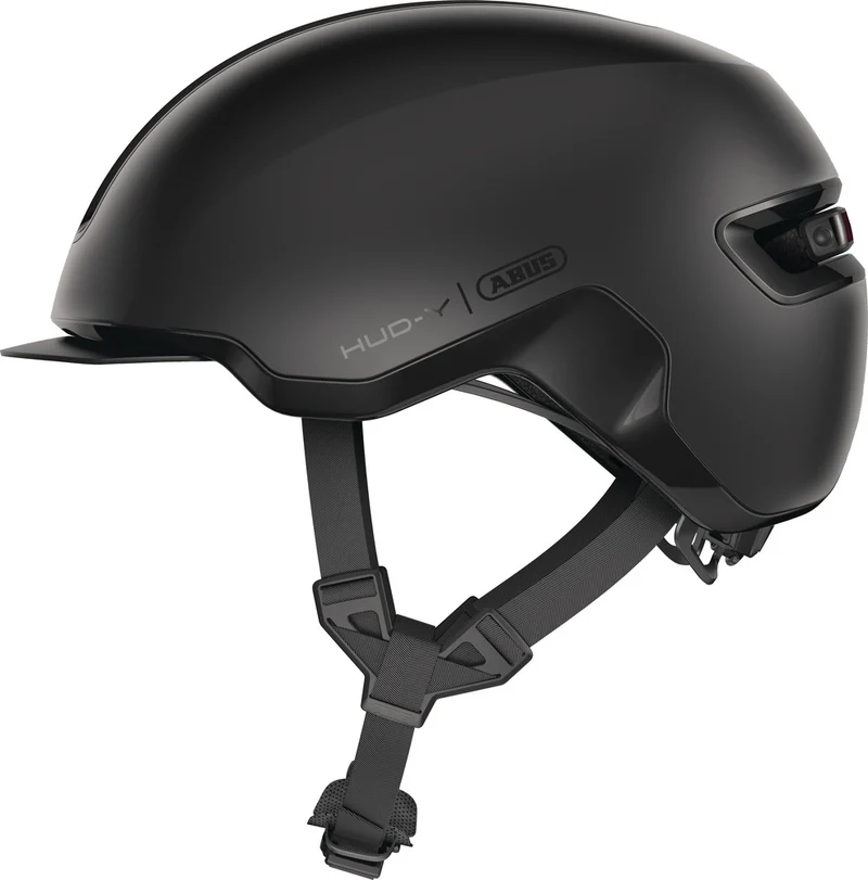 Abus HUD-Y Urban Bike Helmet with Integrated Lighting