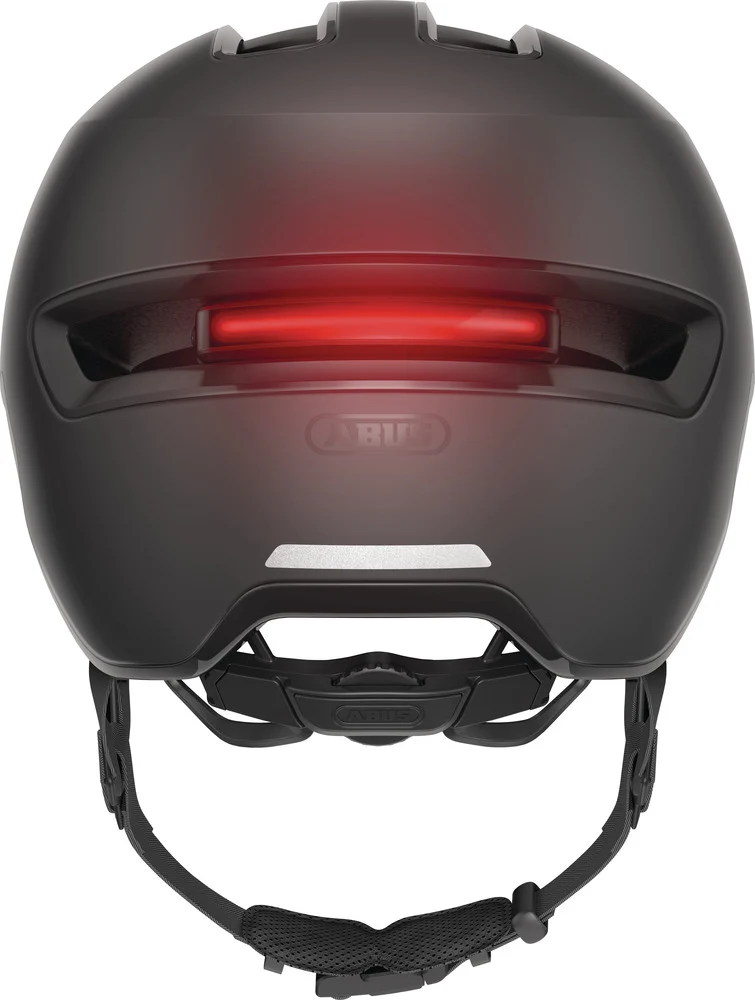 Abus HUD-Y Urban Bike Helmet with Integrated Lighting