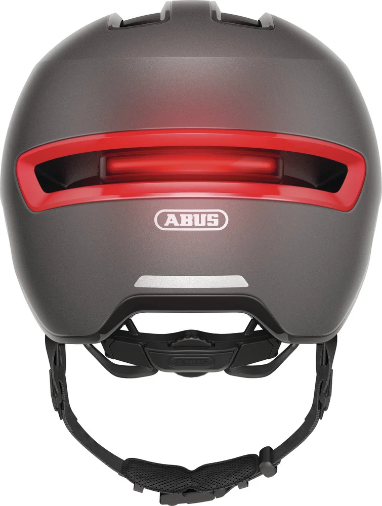 Abus HUD-Y Urban Bike Helmet with Integrated Lighting