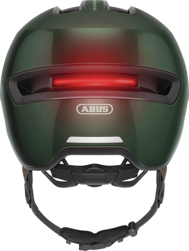 Abus HUD-Y Urban Bike Helmet with Integrated Lighting