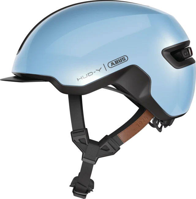 Abus HUD-Y Urban Bike Helmet with Integrated Lighting