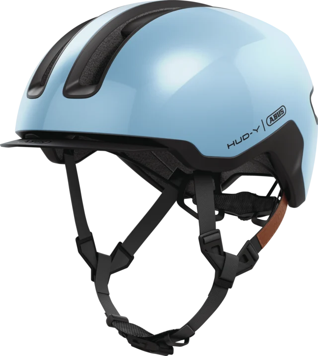 Abus HUD-Y Urban Bike Helmet with Integrated Lighting