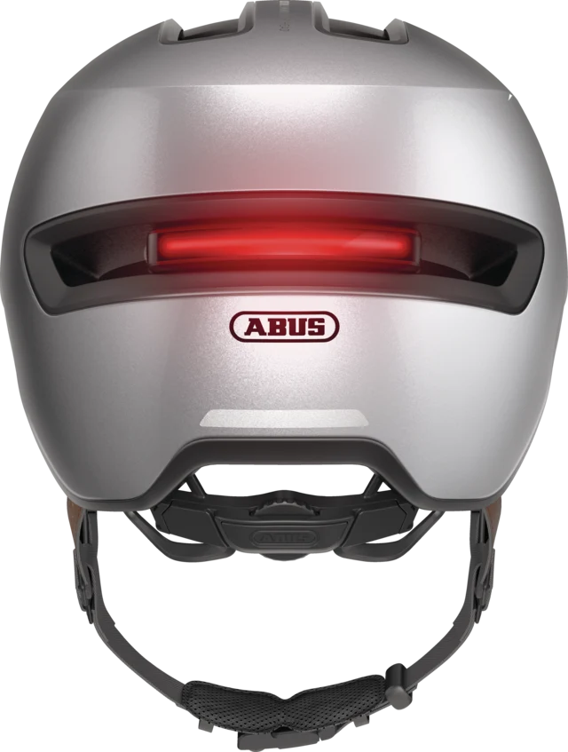 Abus HUD-Y Urban Bike Helmet with Integrated Lighting
