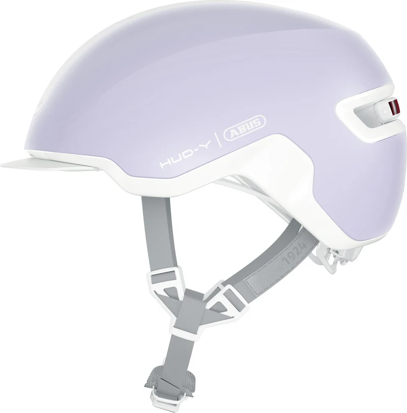 Abus HUD-Y Urban Bike Helmet with Integrated Lighting