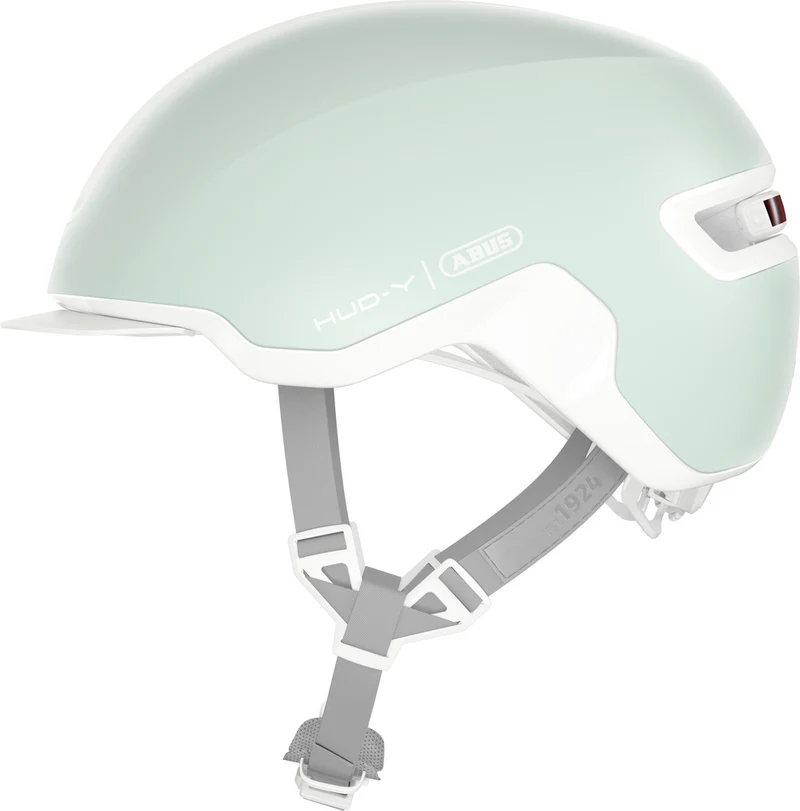 Abus HUD-Y Urban Bike Helmet with Integrated Lighting