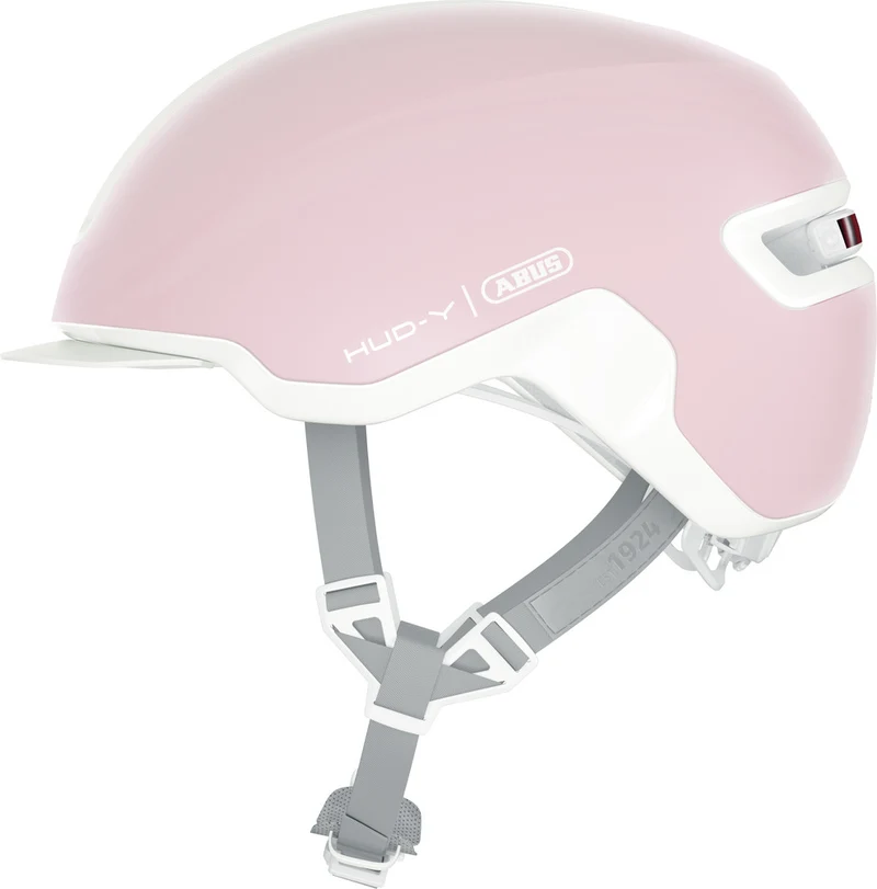 Abus HUD-Y Urban Bike Helmet with Integrated Lighting