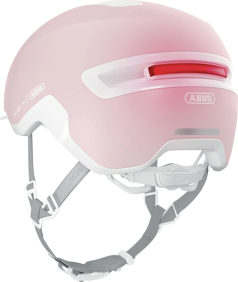 Abus HUD-Y Urban Bike Helmet with Integrated Lighting