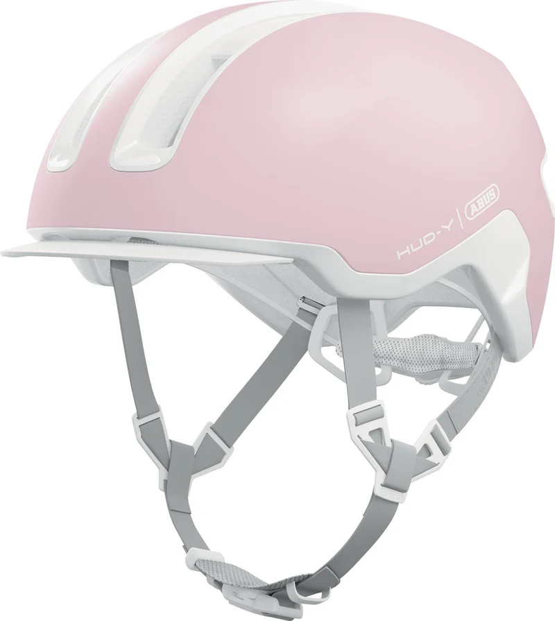 Abus HUD-Y Urban Bike Helmet with Integrated Lighting
