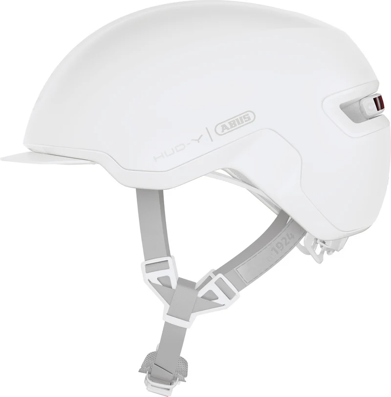 Abus HUD-Y Urban Bike Helmet with Integrated Lighting