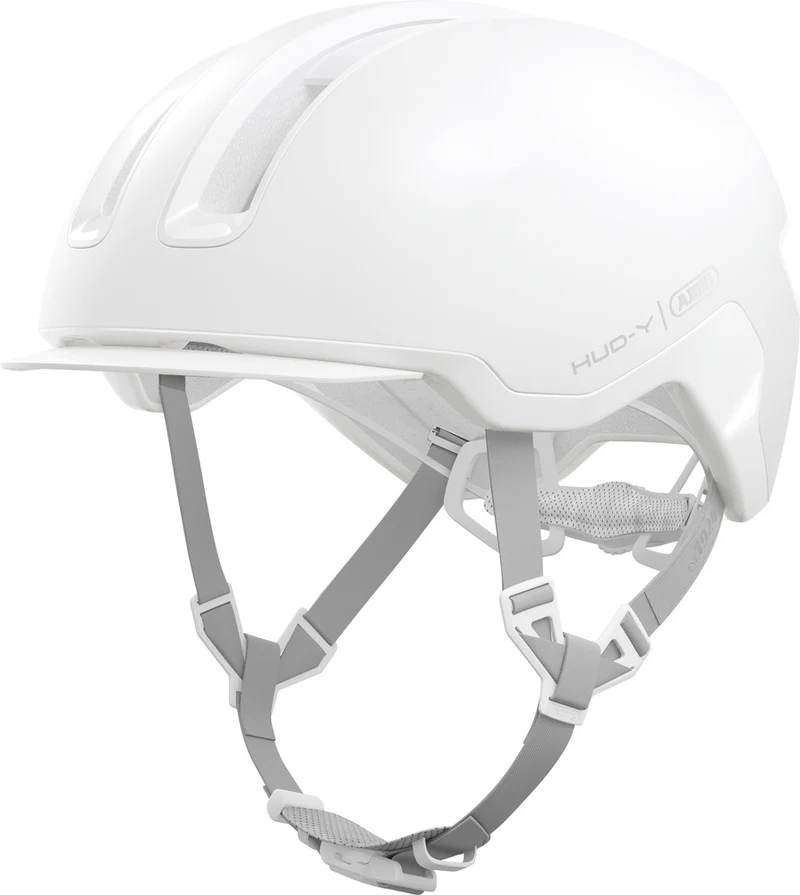 Abus HUD-Y Urban Bike Helmet with Integrated Lighting