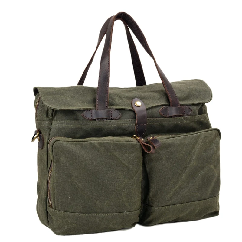 Canvas Shoulder Tote Bag | CLEVELAND