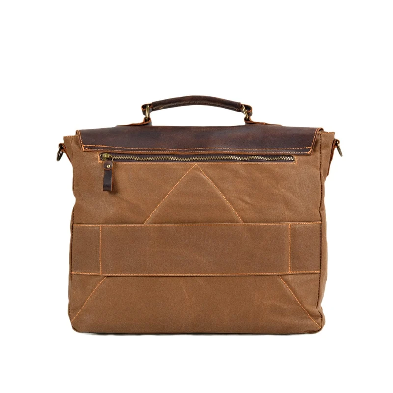 Vintage Canvas Messenger Bag | TULSA