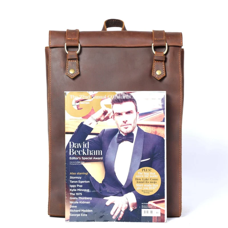 Full Grain Leather Backpack | KAPLAN