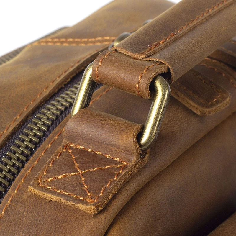 Crazy Horse Leather Backpack | TYREE