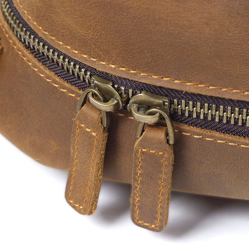 Crazy Horse Leather Backpack | TYREE
