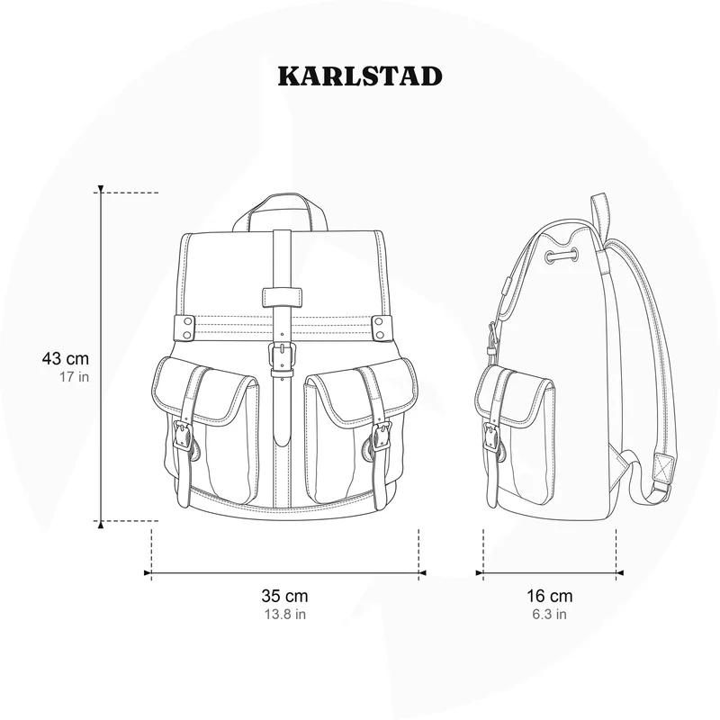 Vintage Rucksack | KARLSTAD