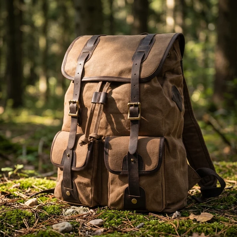 Canvas Travel Backpack | CALGARY