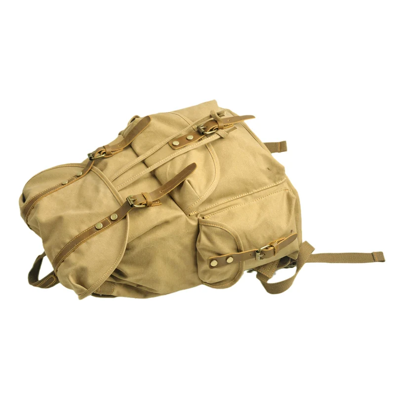 Military Canvas Backpack | MONTREAL
