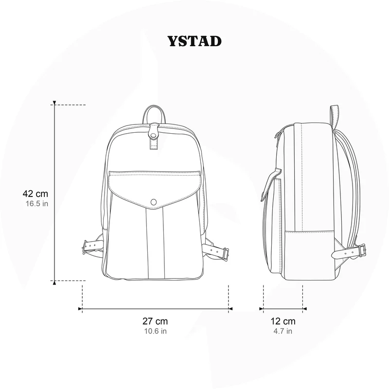 Premium Canvas Backpack | YSTAD