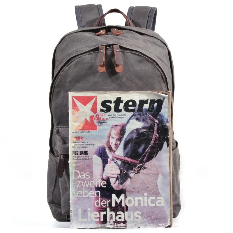 Vintage Canvas Bookbag | ABERDEEN