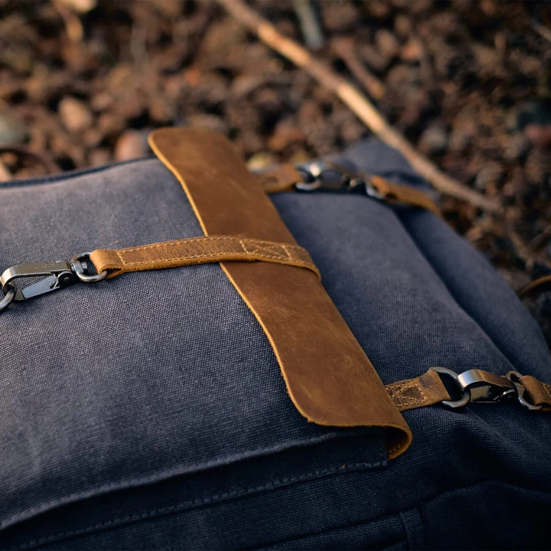 Retro Canvas Rucksack | REYKJAVIK