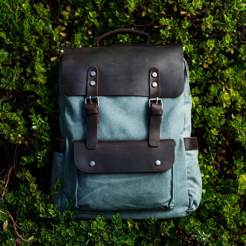 Canvas Laptop Backpack | HELSINKI
