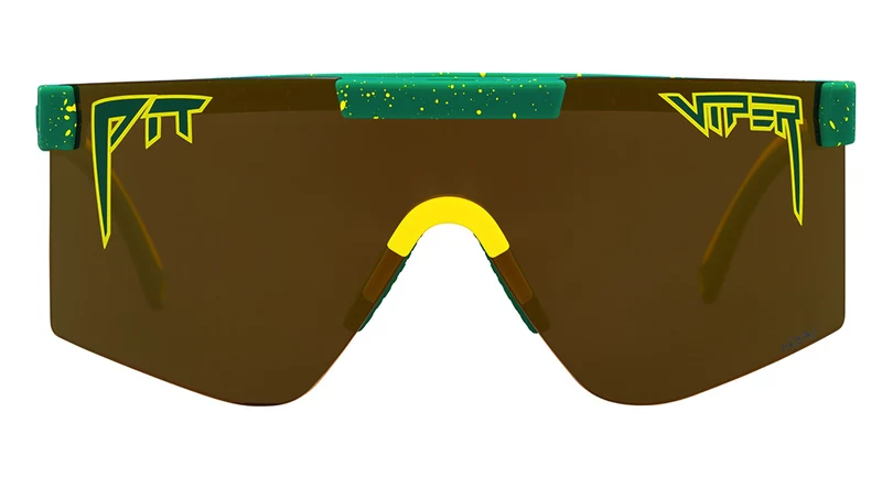 Lunettes de soleil Pit Viper The Straya Original Wide HDPV Polarized Gold