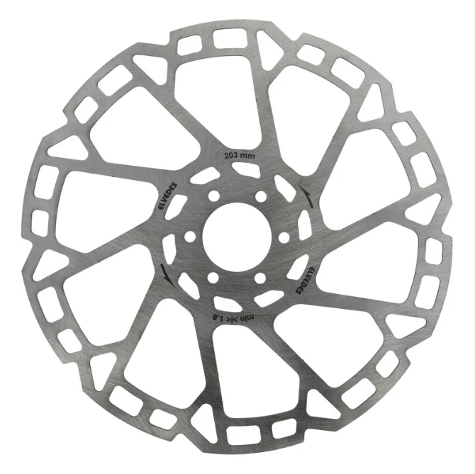 Disque Elvedes Ø203mm, 2mm d'epaisseur, fixation 6 trous