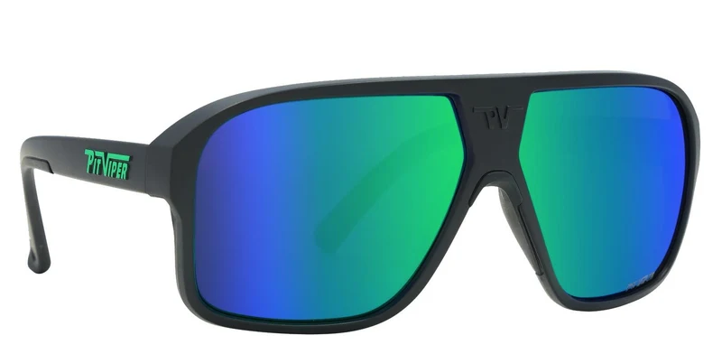 Lunettes de soleil Pit Viper The Exec flight optics polarized blue-green