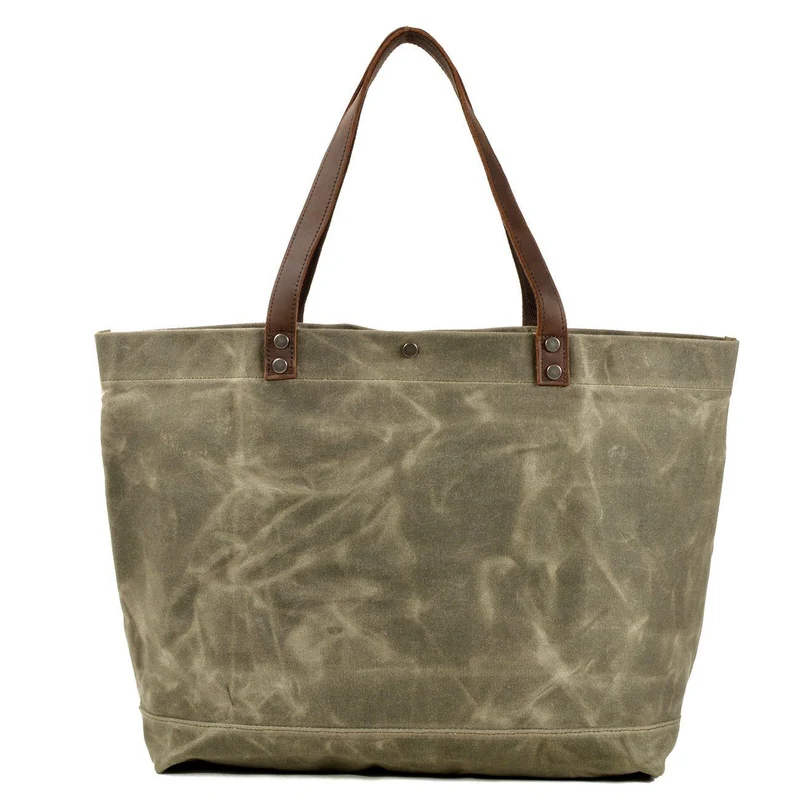 Waxed Canvas Tote Bag | NASHVILLE