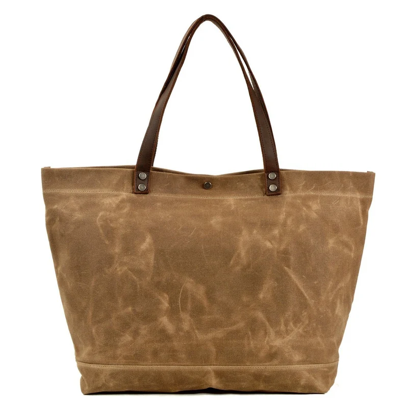 Waxed Canvas Tote Bag | NASHVILLE