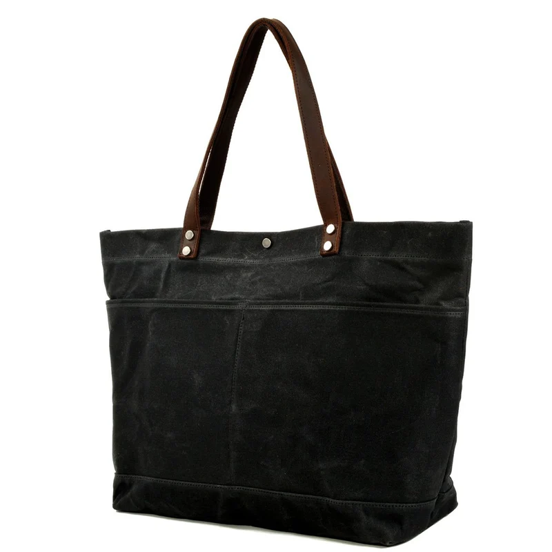 Waxed Canvas Tote Bag | NASHVILLE