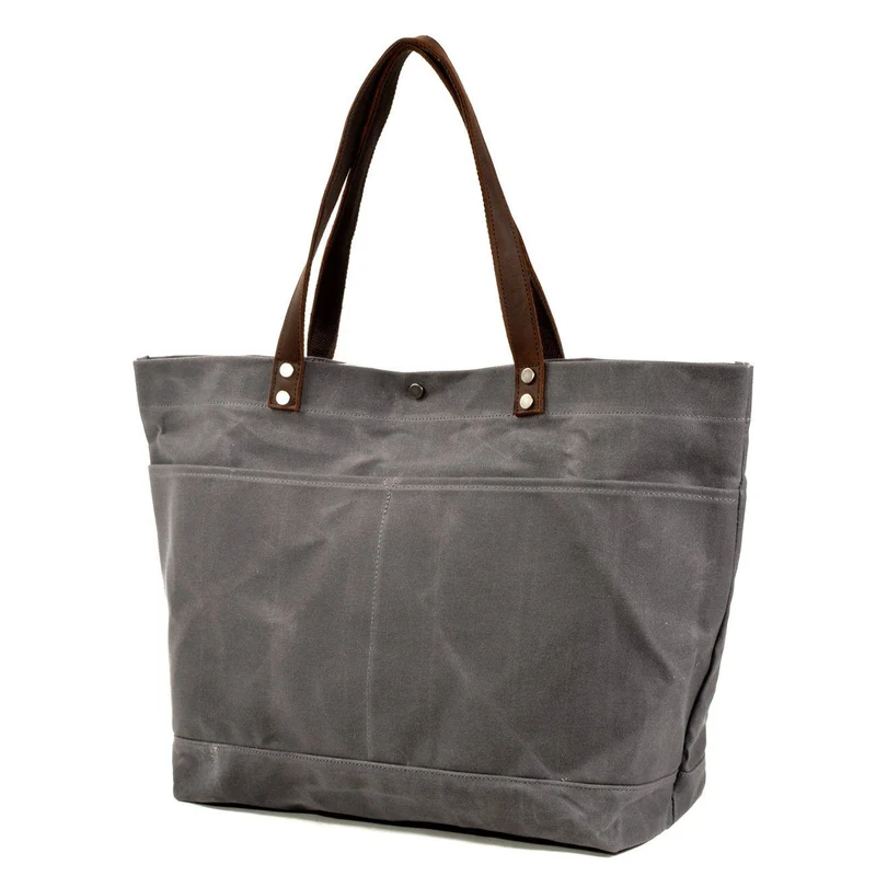 Waxed Canvas Tote Bag | NASHVILLE