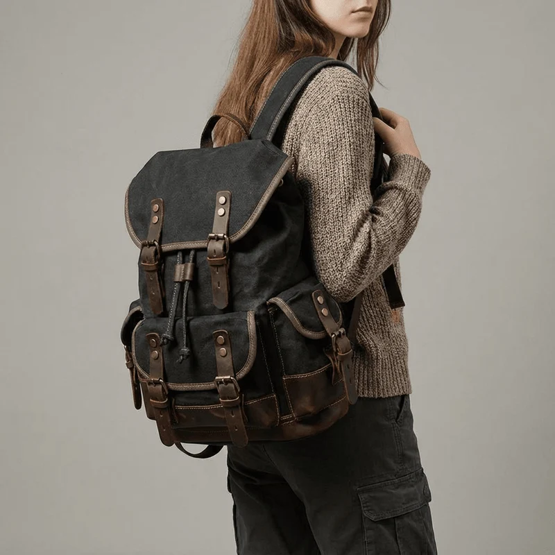 Canvas Hiking Backpack | UPPSALA