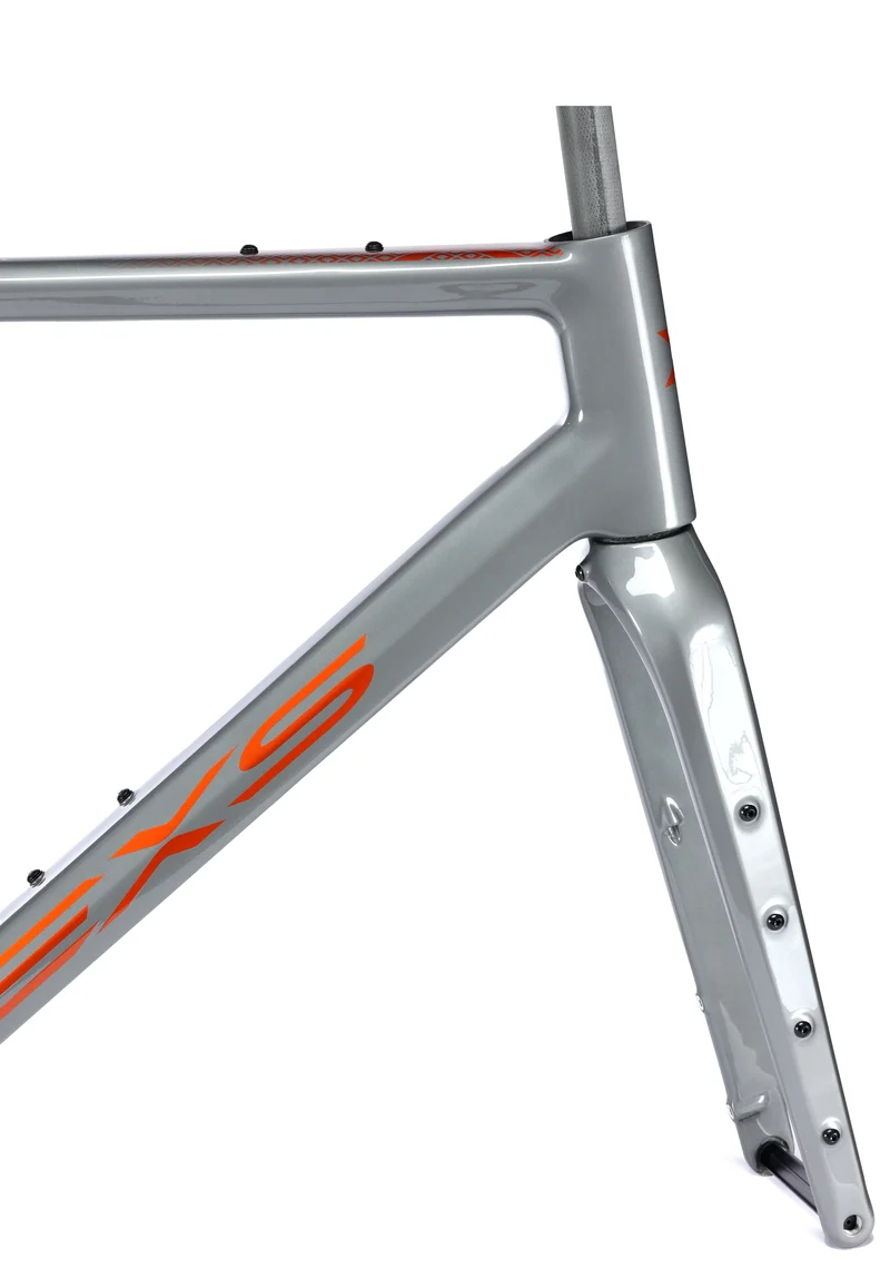 Kit cadre vélo gravel carbone 700 disque EXS