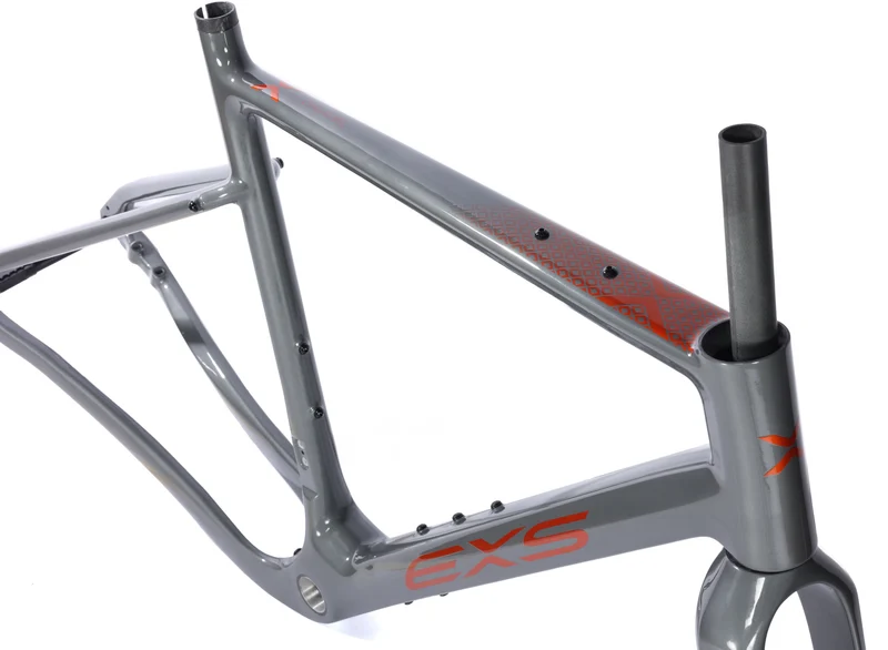 Kit cadre vélo gravel carbone 700 disque EXS