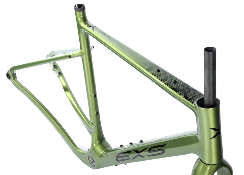 Kit cadre vélo gravel carbone 700 disque EXS
