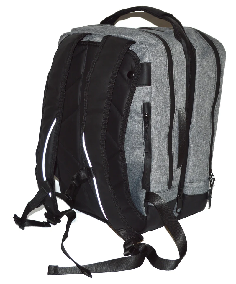 Sacoche arrière double vélo convertible sac à dos EXS 25L