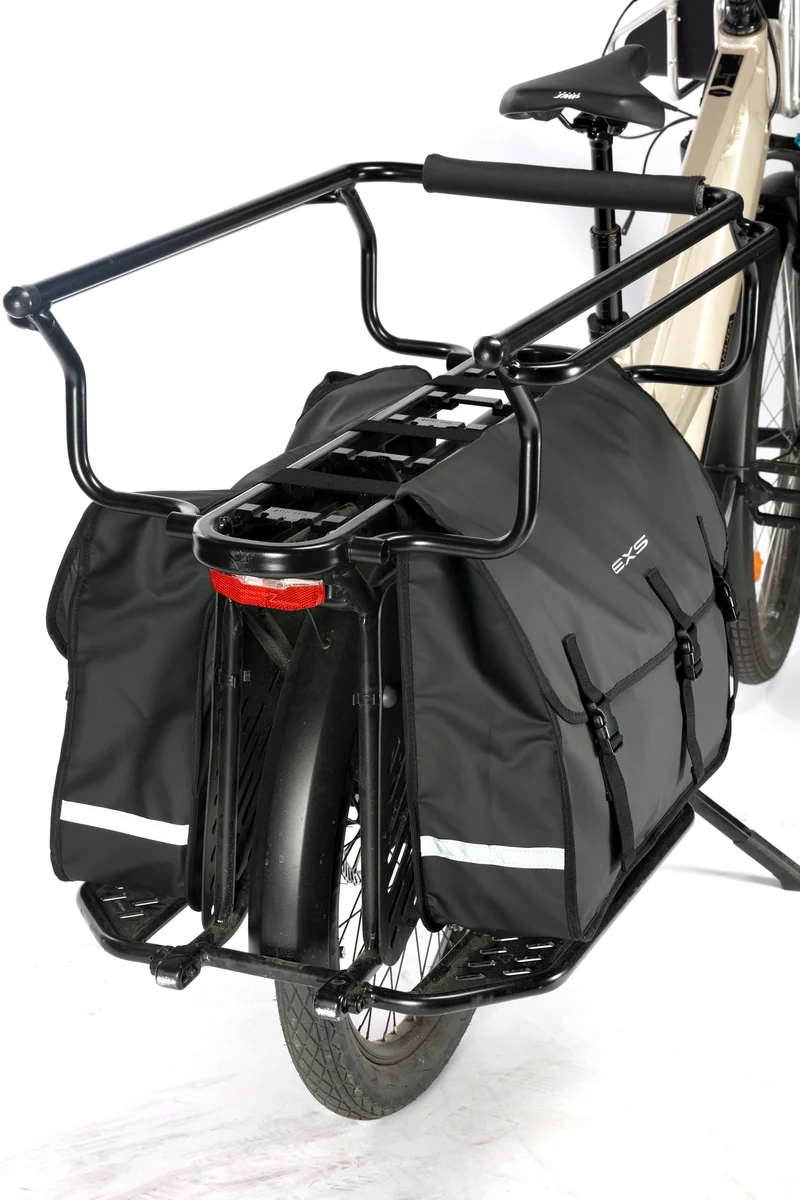 Sacoche arrière double pour vélo longtail EXS 2 x 24L