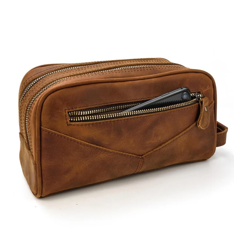 Leather Wash Bag | JAKARTA