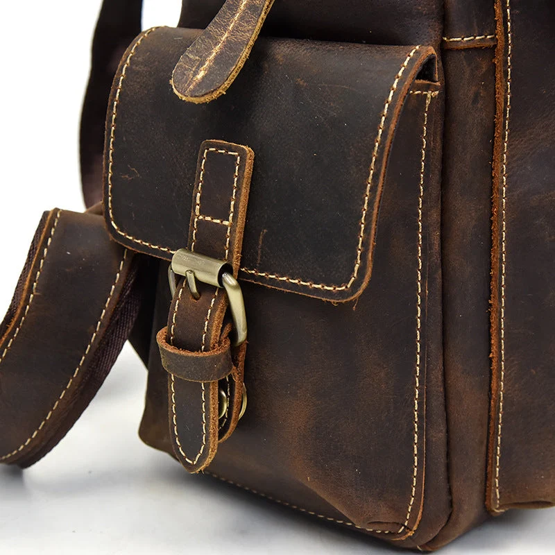 Women's Leather Rucksack | UMEA